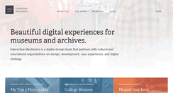 Desktop Screenshot of interactivemechanics.com